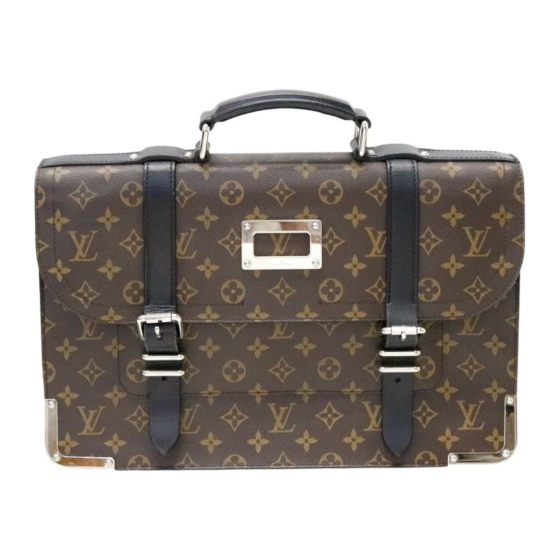 ルイヴィトン モノグラム マカサー ラリー M92292 ビジネスバッグ ブリーフケース LOUIS VUITTON 51,000円