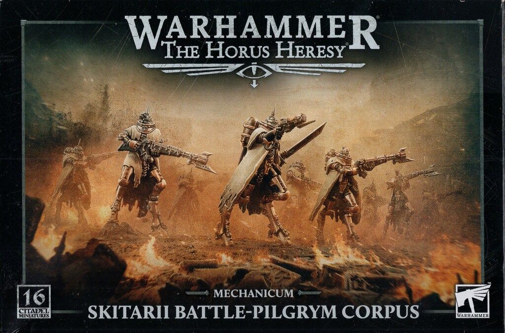 GAMES WORKSHOP WARHAMMER THE HORUS HERESY MECHANICUM Skitarii Battle-Pilgrym Corpus
