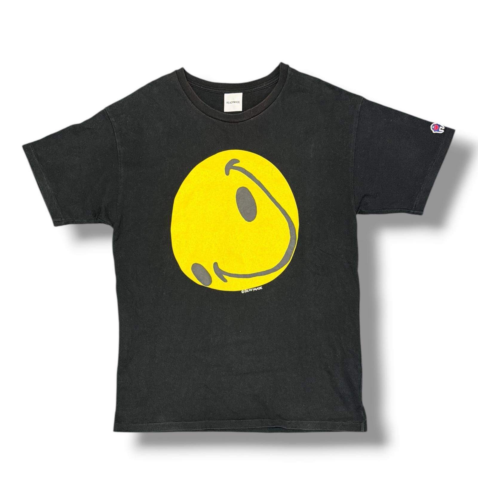 READYMADE 21SS TEE COLLAPSED FACE スマイルTシャツ 半袖カットソー