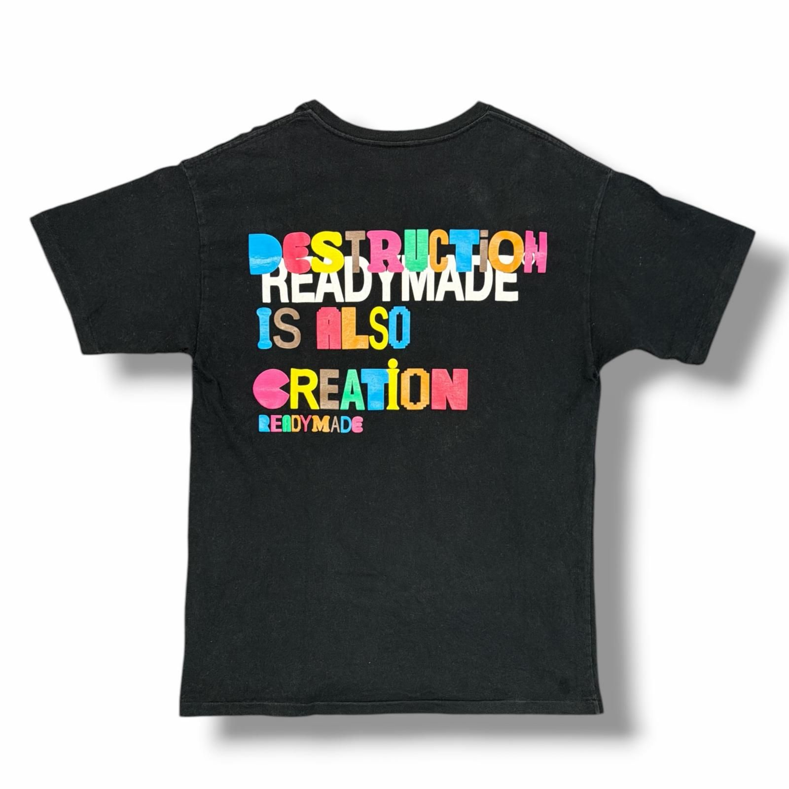 READYMADE 21SS TEE COLLAPSED FACE スマイルTシャツ 半袖カットソー