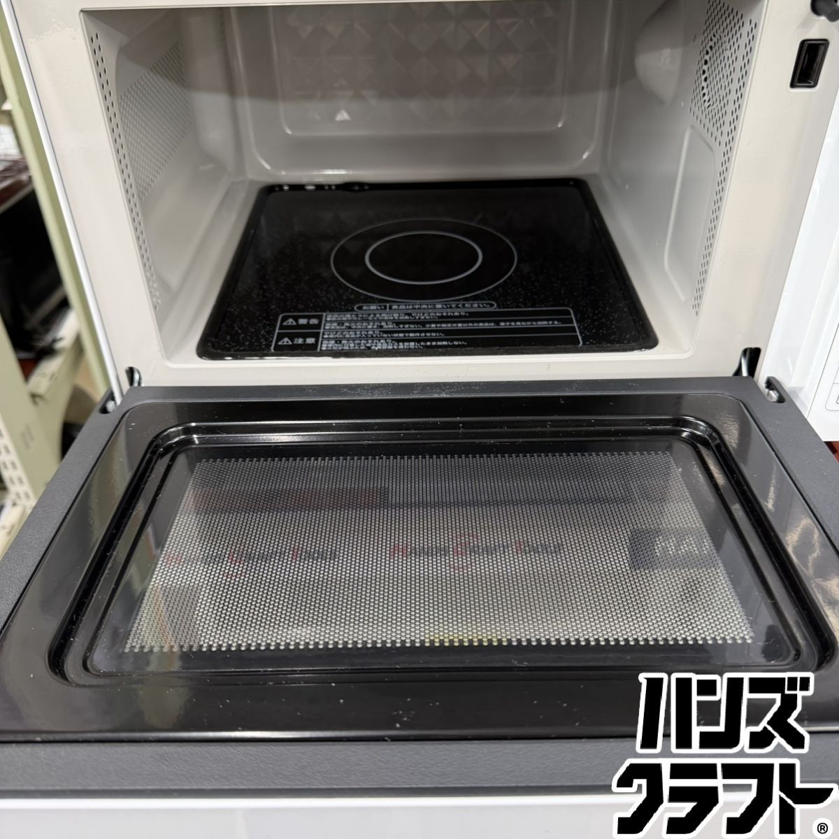 ▼【中古】ハイアール JM-FH18E2 電子レンジ 23年製 ホワイト 庫内フラット 最大出力500W Haier ▼【中古】ハイアール JM-FH18E2 電子レンジ 23年製 ホワイト 庫内フラット 最大出力500W Haier