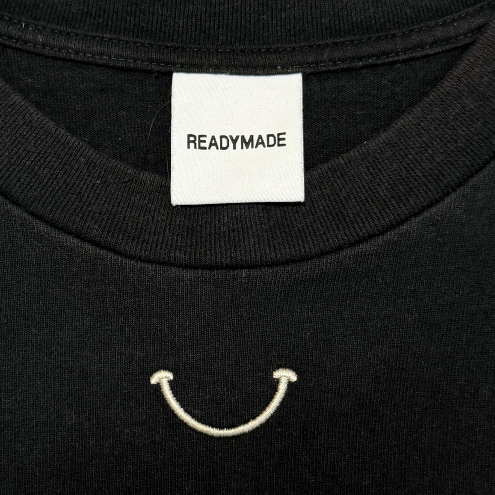 READYMADE 23AW SMILE & LOGO SHORT SLEEVE T-SHIRT スマイルロゴT