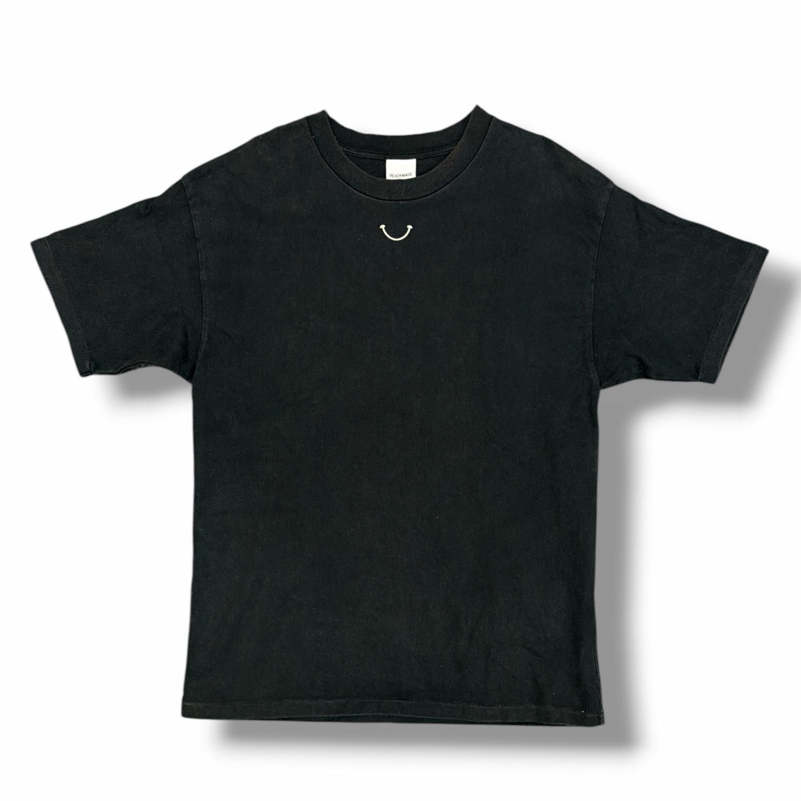 READYMADE 23AW SMILE & LOGO SHORT SLEEVE T-SHIRT スマイルロゴT