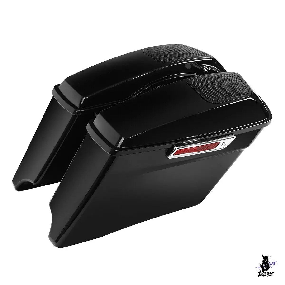 ハーレー ツーリング ロードグライド CVO 2014-2024年式 拡張サドルバッグ 6x9インチスピーカーリッド付き