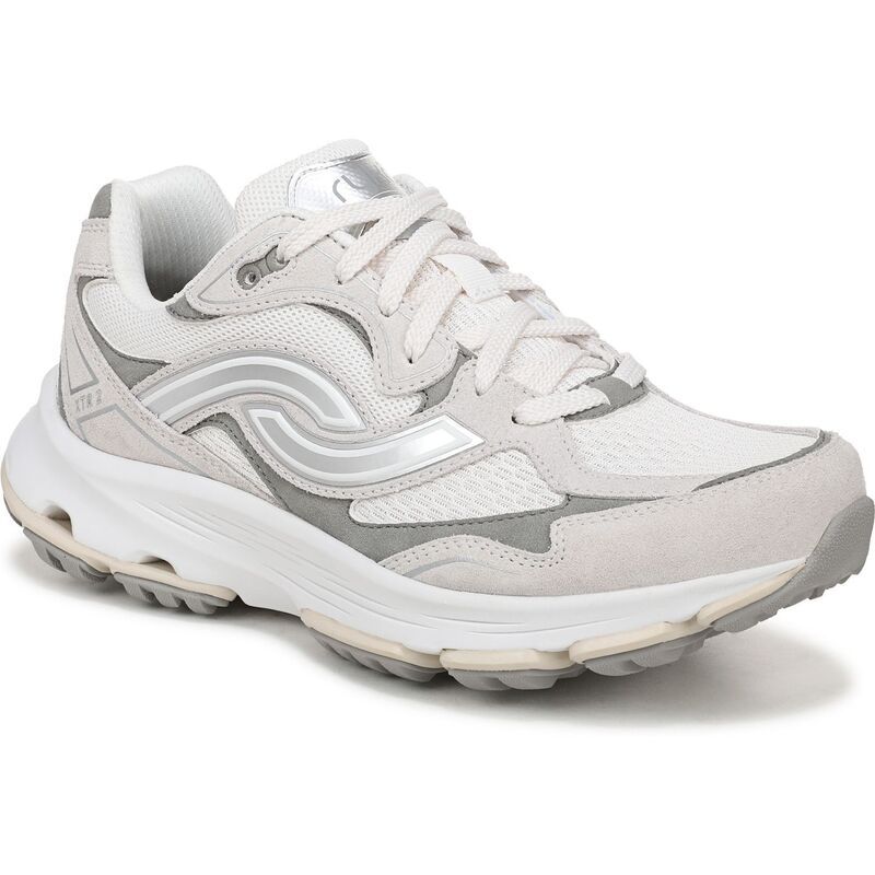 ライカ レディース シューズ スニーカー レース Ryka Devotion X Tr 2 Womens LaceUp Trail Walking Sneakers White Alyssum ホワイ