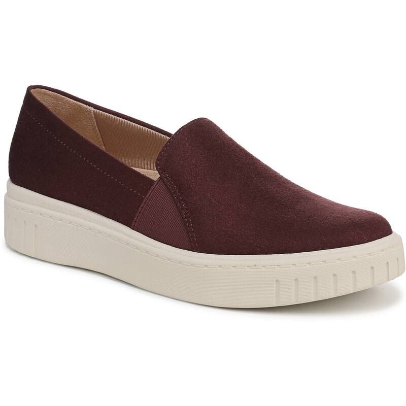 ライフストライド レディース シューズ スニーカー スエード ローファー LifeStride Grandeur Womens Microsuede Loafers Berry Wine ワイン