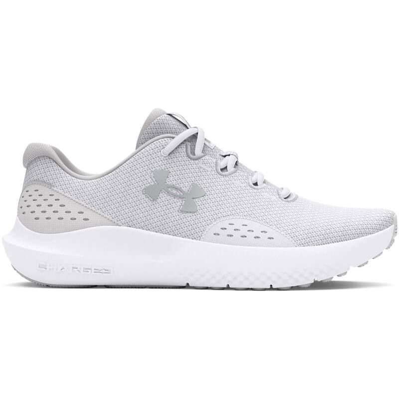 アンダーアーマー レディース シューズ スニーカー Under Armour Surge 4 Womens Running Shoes White Distant Gray ホワイト