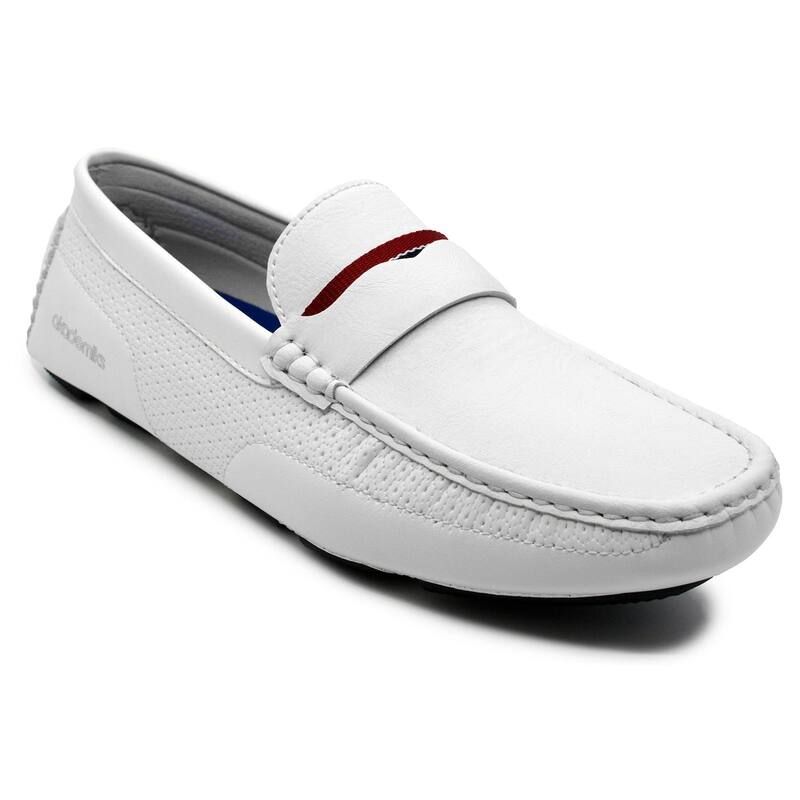 アカデミクス メンズ シューズ スリッポン・ローファー Akademiks Tabor Mens Loafers White ホワイト