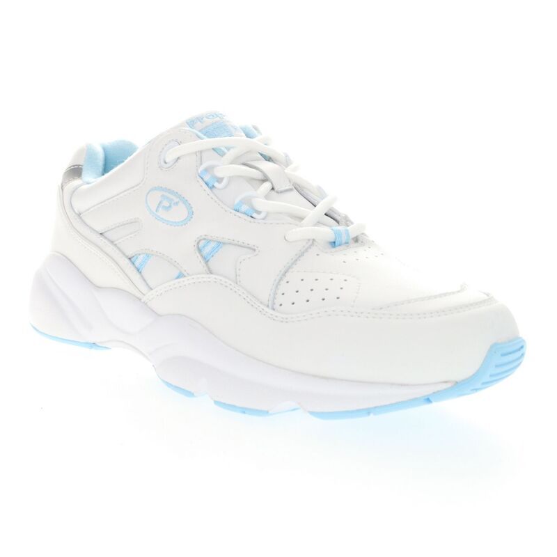 プロペット レディース シューズ スニーカー Propet Stability Walker Womensneakers White Light Blue ホワイト