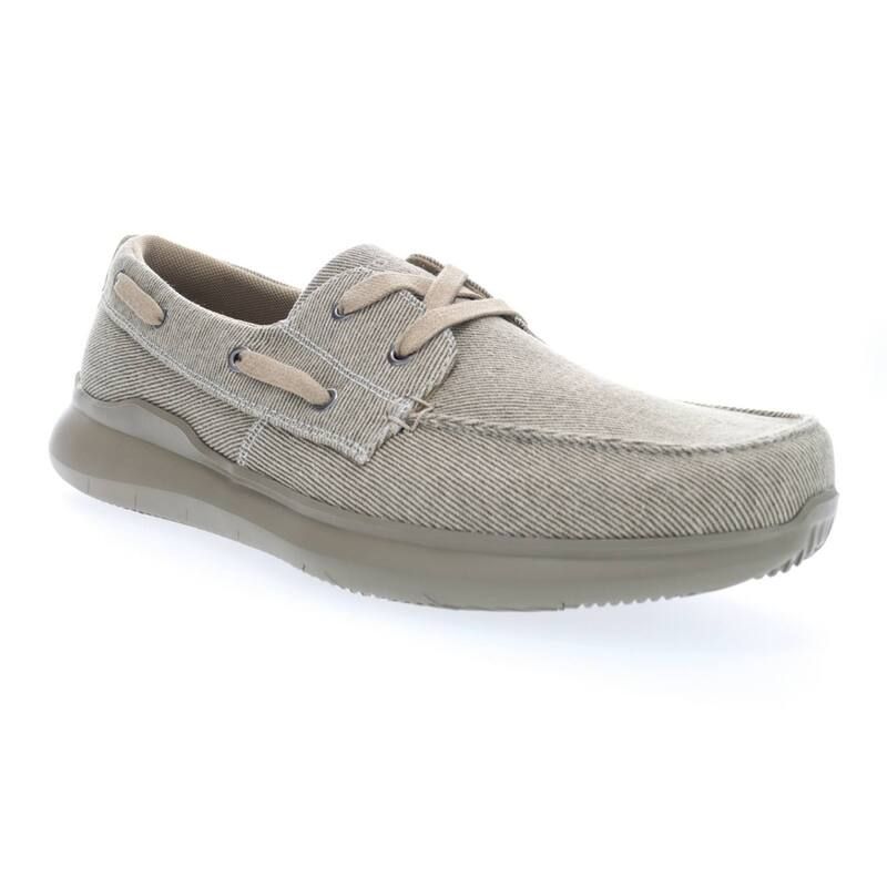 プロペット メンズ シューズ スリッポン・ローファー Propet Viasol Mens Boat Shoes Tan タン