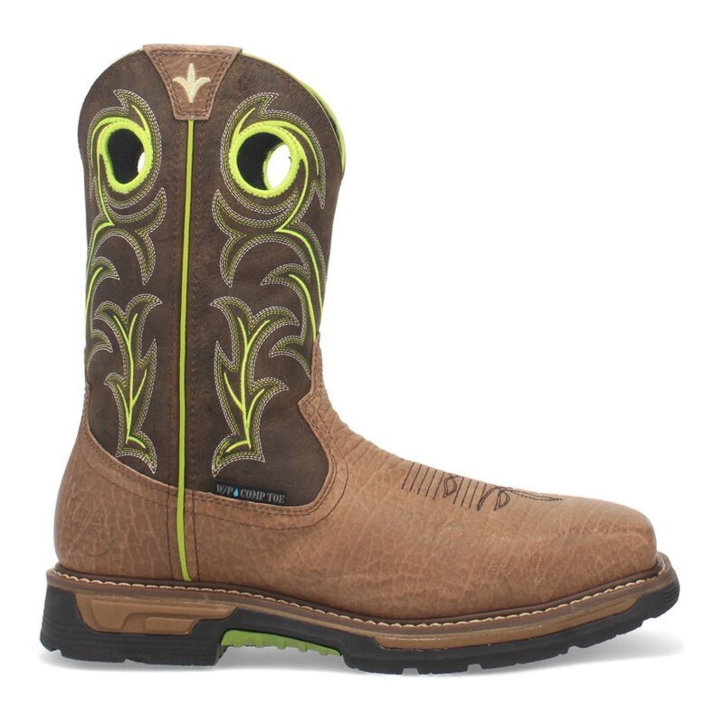 ダンポスト メンズ シューズ ブーツ・レインブーツ Dan Postorms Eye Mens Waterproof Composite Toe Work Boots Brown ブラウン - サムネイル