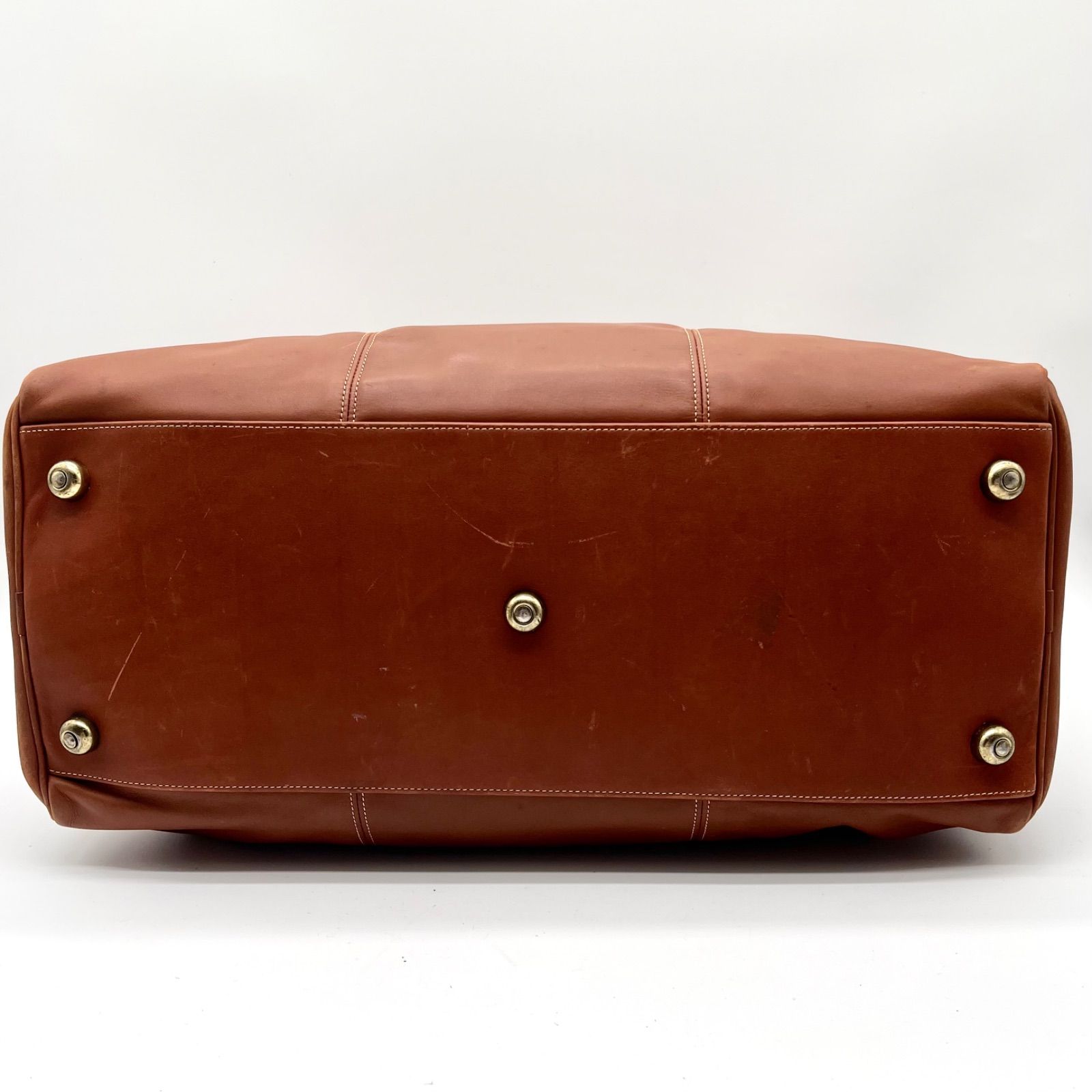 COACH ヘリテージ 2way ボストンバッグ ショルダーバッグ ブラウン 売れ筋】COACH コーチ USA製造 2way ボストンバッグ ショルダーバッグ