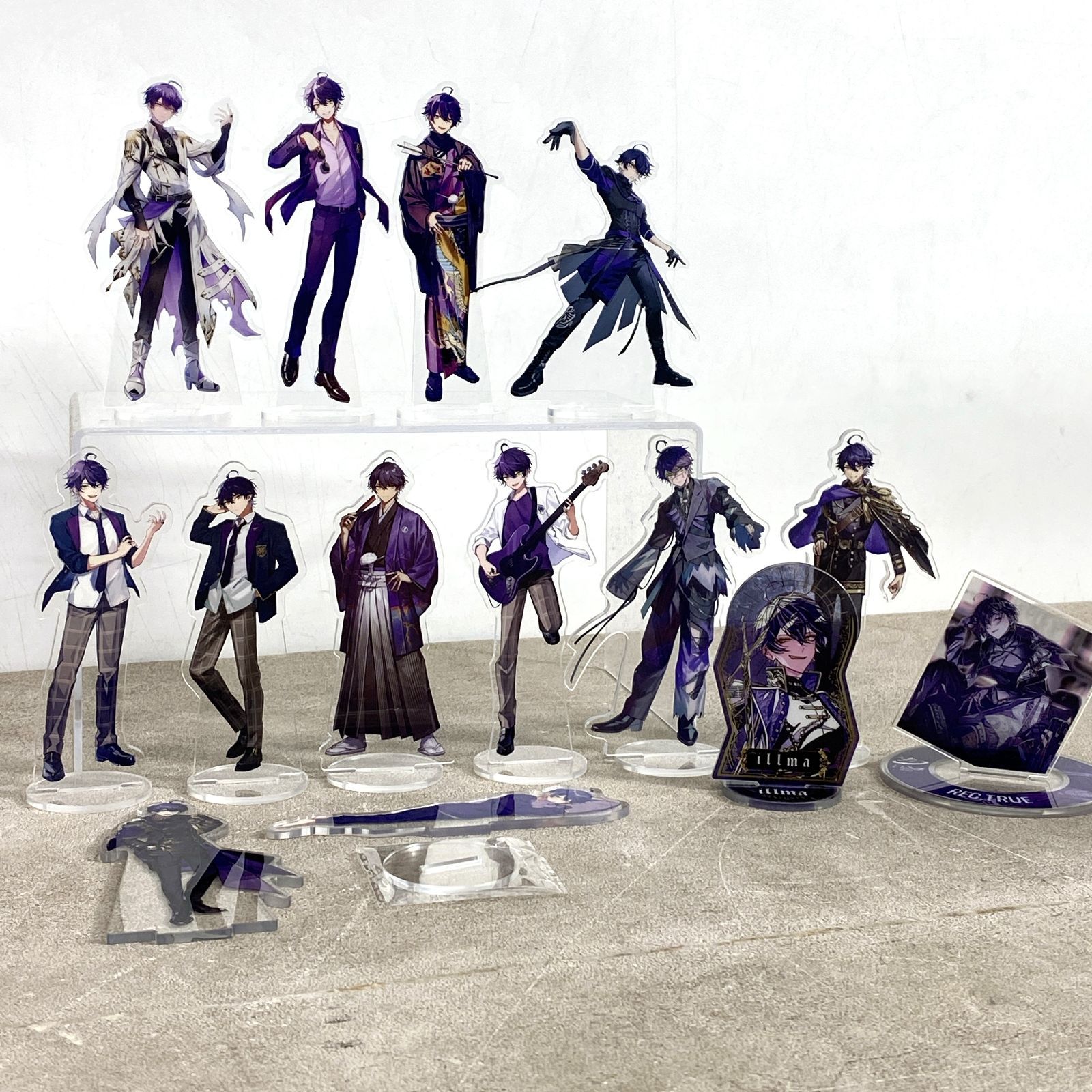 sixfonia シクフォニ アクスタ グッズ 14点まとめ オータム 学園祭 お正月 制服 1周年 2周年 デスパレ 他 26f菊HG