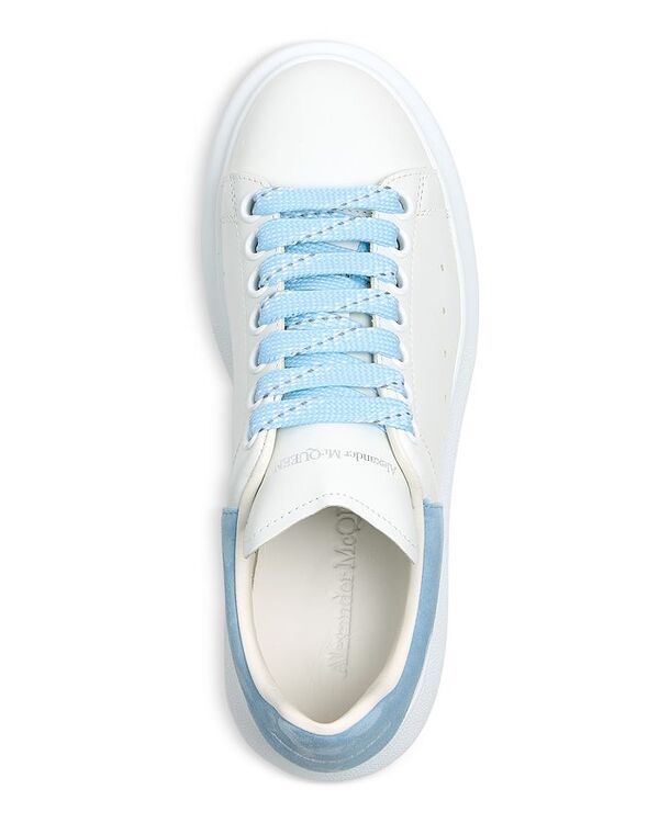 アレキサンダー・マックイーン レディース シューズ スニーカー Alexander McQUEEN Womens Oversized Sneakers Pale BlueWhite ホワイト