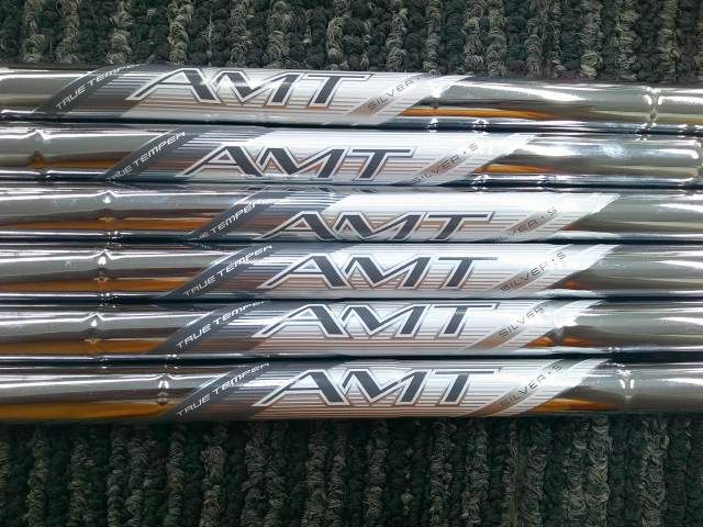 中古 シャフト トゥルーテンパー AMT SILVER 2025（S）　2番手ずらし 5-9P(7-9WWW)/S/0[3093]■博多