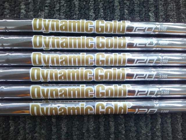 中古 シャフト トゥルーテンパー Dynamic Gold 120（S200）#5-9P/S200/0[3330]■博多