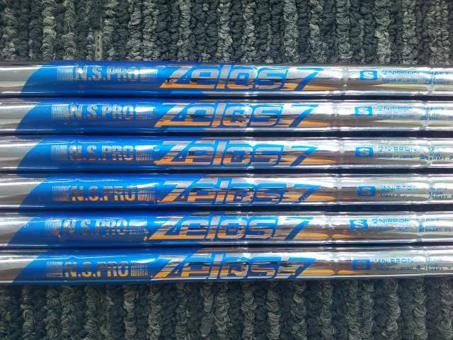 中古 シャフト 日本シャフト N.S.PRO Zelos 7（S）#5-9P (※5-9.9)/S/0