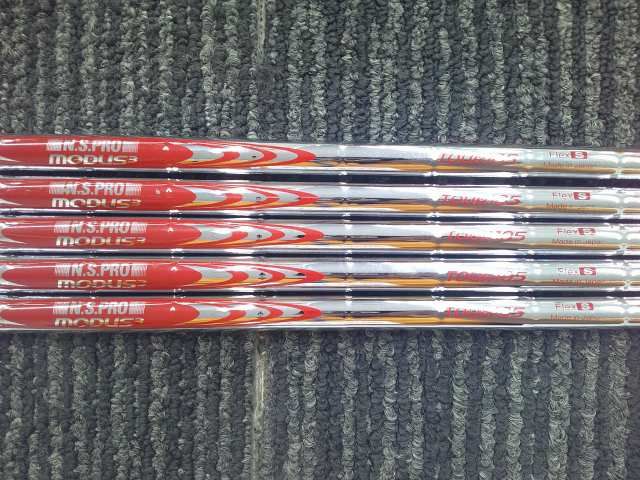 中古 シャフト 日本シャフト N.S.PRO MODUS3 TOUR 105（S）#6-9P/S/0