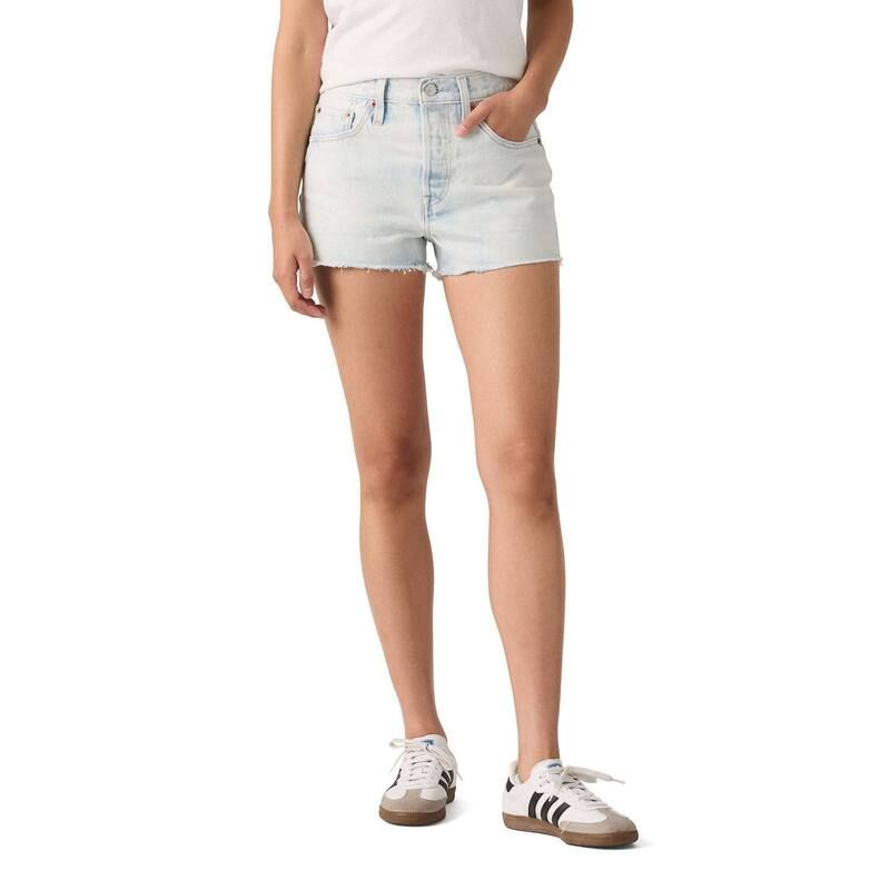 リーバイス レディース ボトムス ハーフパンツ・ショーツ ショートパンツ Womens Levis 501 Original Jean Shorts Glacial Pace