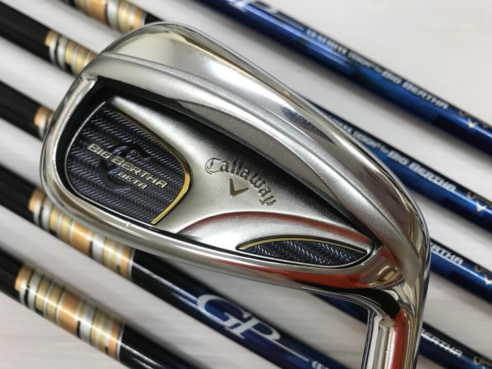 キャロウェイ　BIG BERTHA BETA 2016　GP for BIG BERTHA　Rフレックス　アイアンセット　中古　ゴルフドゥ！新大宮バイパス浦和店【最短即日発送】