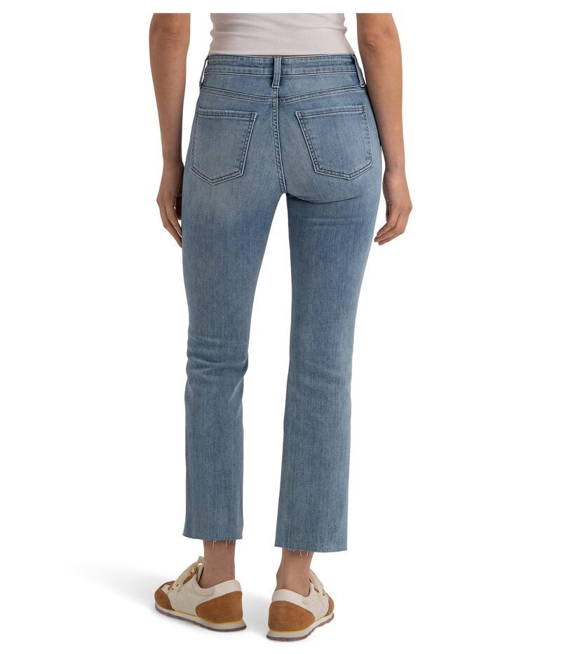 カットフロムザクロス レディース ボトムス カジュアルパンツ アンクル KUT from the Kloth Kelsey High Rise Fab Ankle Flare With Raw Hem