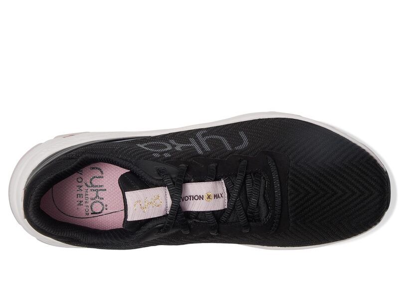ライカ レディース シューズ スニーカー Ryka Devotion X Max RS Walking Shoe Black Mesh Fabric ブラック ライカ レディース シューズ スニーカー Ryka Devotion X Max RS Walking Shoe Black Mesh Fabric ブラック
