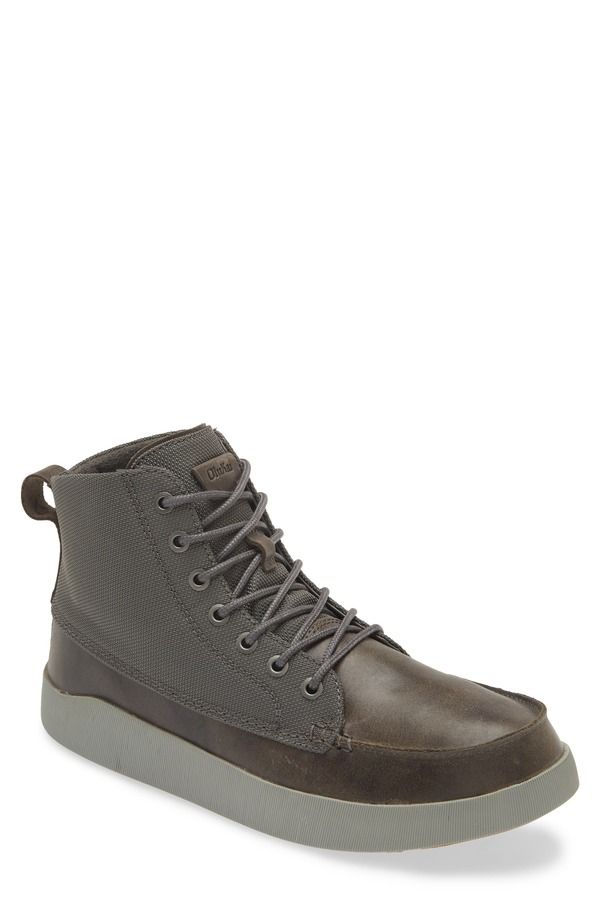 オルカイ メンズ シューズ ブーツ・レインブーツ OluKai Mlina Waterepellent Boot Cinder Cinder