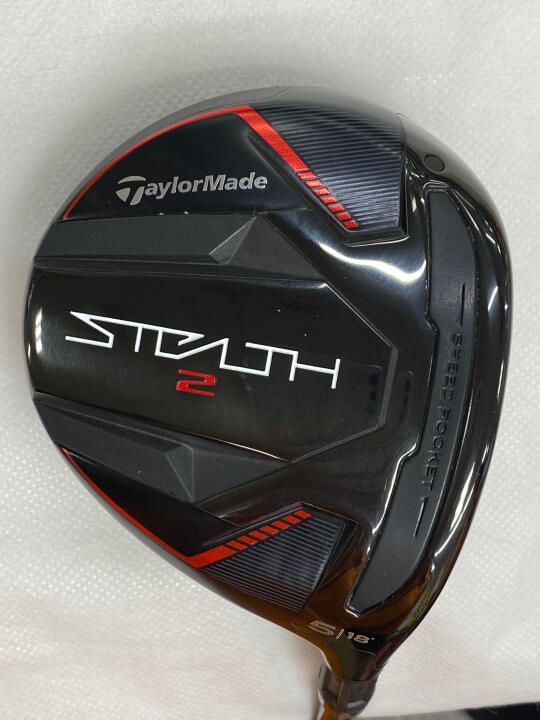 テーラーメイド　STEALTH2　18度　TENSEI RED TM50　SRフレックス　フェアウェイウッド　中古　ゴルフドゥ！倉敷笹沖店【最短即日発送】