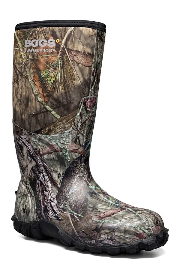 ボグス メンズ シューズ ブーツ・レインブーツ トール Bogs Classic Tall Waterproof Boot Mossy Oak