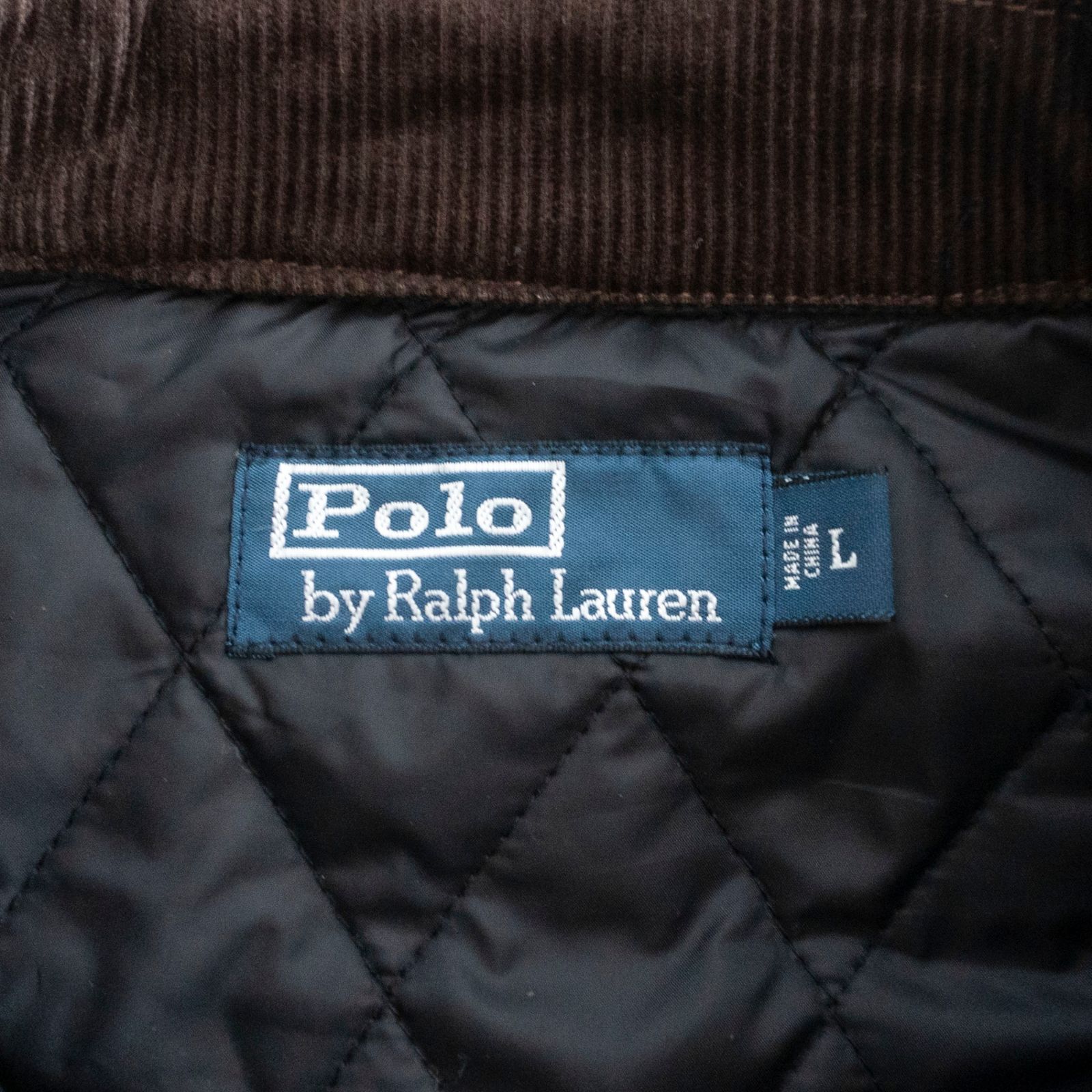 美品】POLO RALPH LAUREN【キルティング カバーオールタイプ