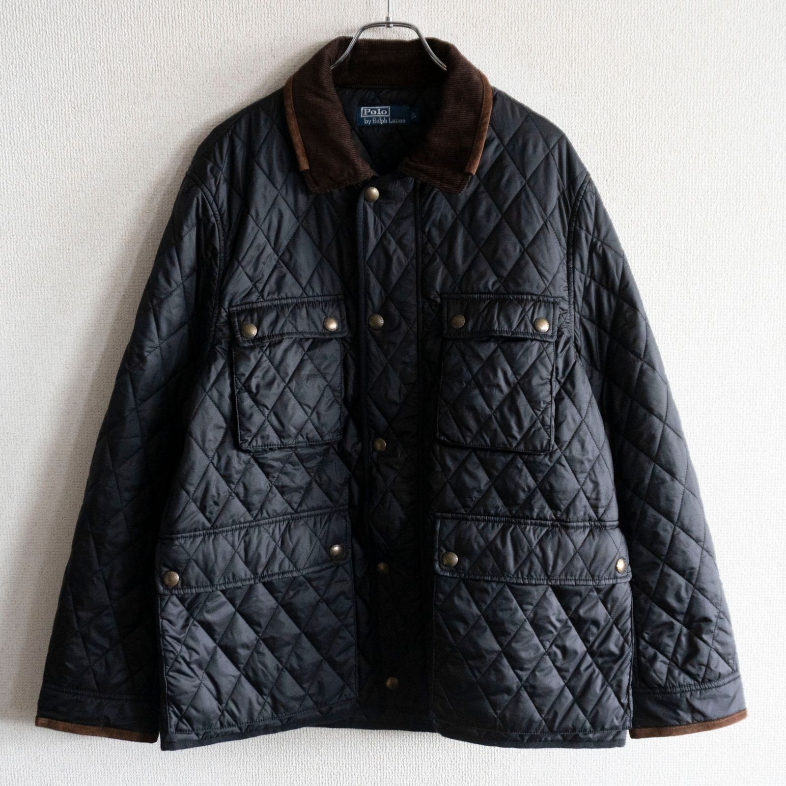 美品】POLO RALPH LAUREN【キルティング カバーオールタイプ