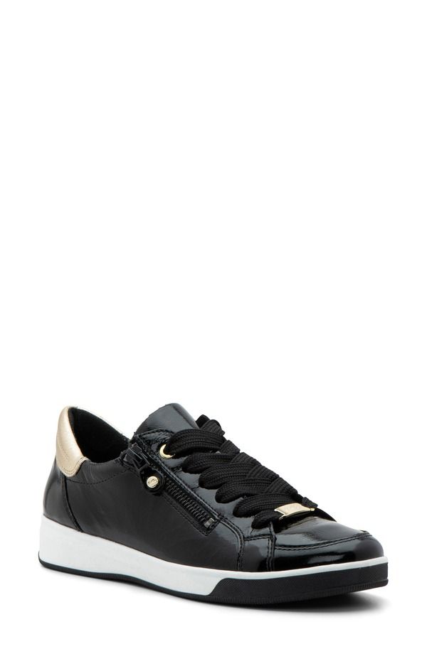 アラ レディース シューズ スニーカー ara Rei Low Top Sneaker Black ブラック