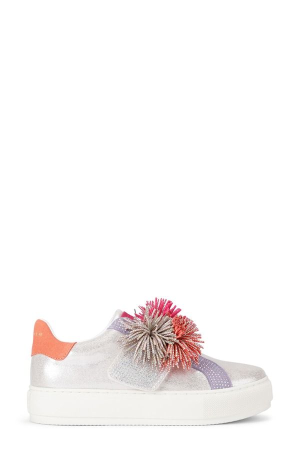 カートジェイガーロンドン レディース シューズ スニーカー Kurt Geiger London Laney Pompom Sneaker Open Miscellaneous