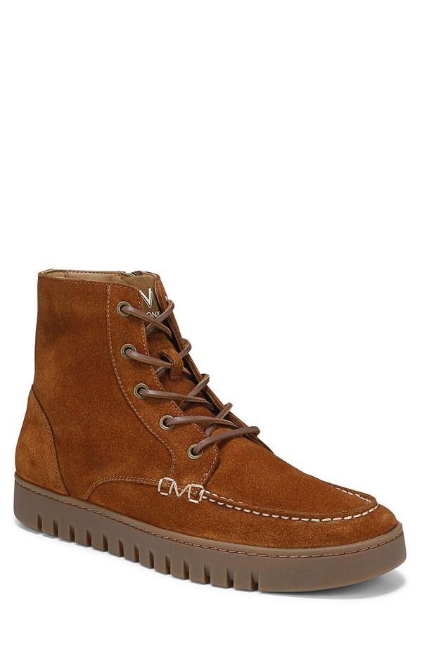 バイオニック メンズ シューズ ブーツ・レインブーツ Vionic Uptown Jackson Boot Wide Width Available Tobacco