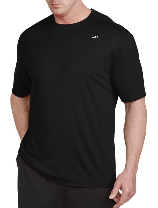 リーボック メンズ トップス Tシャツ メッシュ Reebok Performance Mesh TShirt Black ブラック