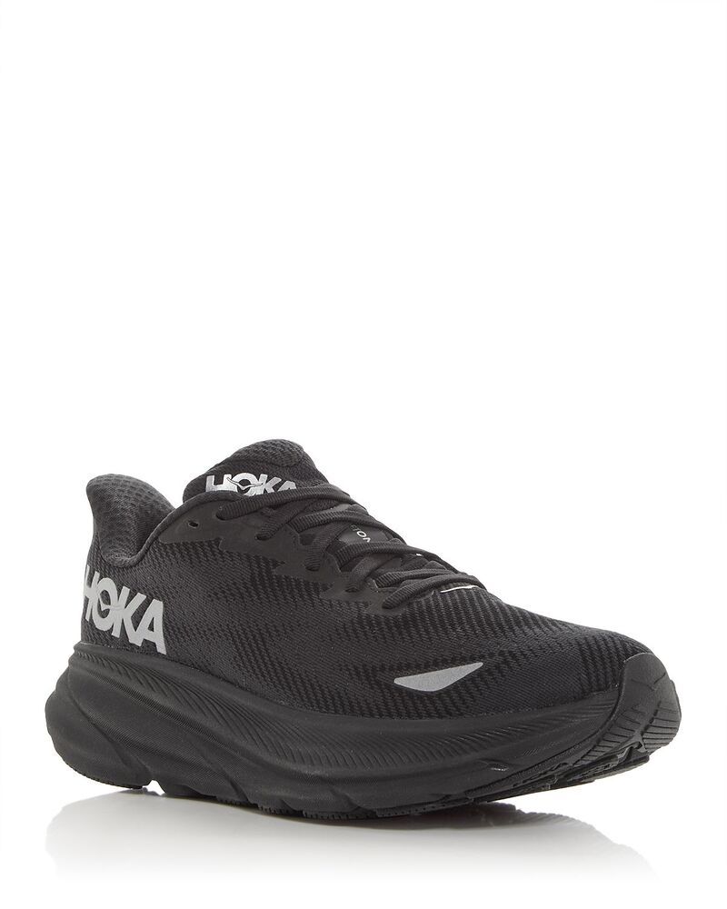 ホカオネオネ メンズ シューズ スニーカー HOKA Mens Clifton 9 GTX Low Top Sneakers Black ブラック