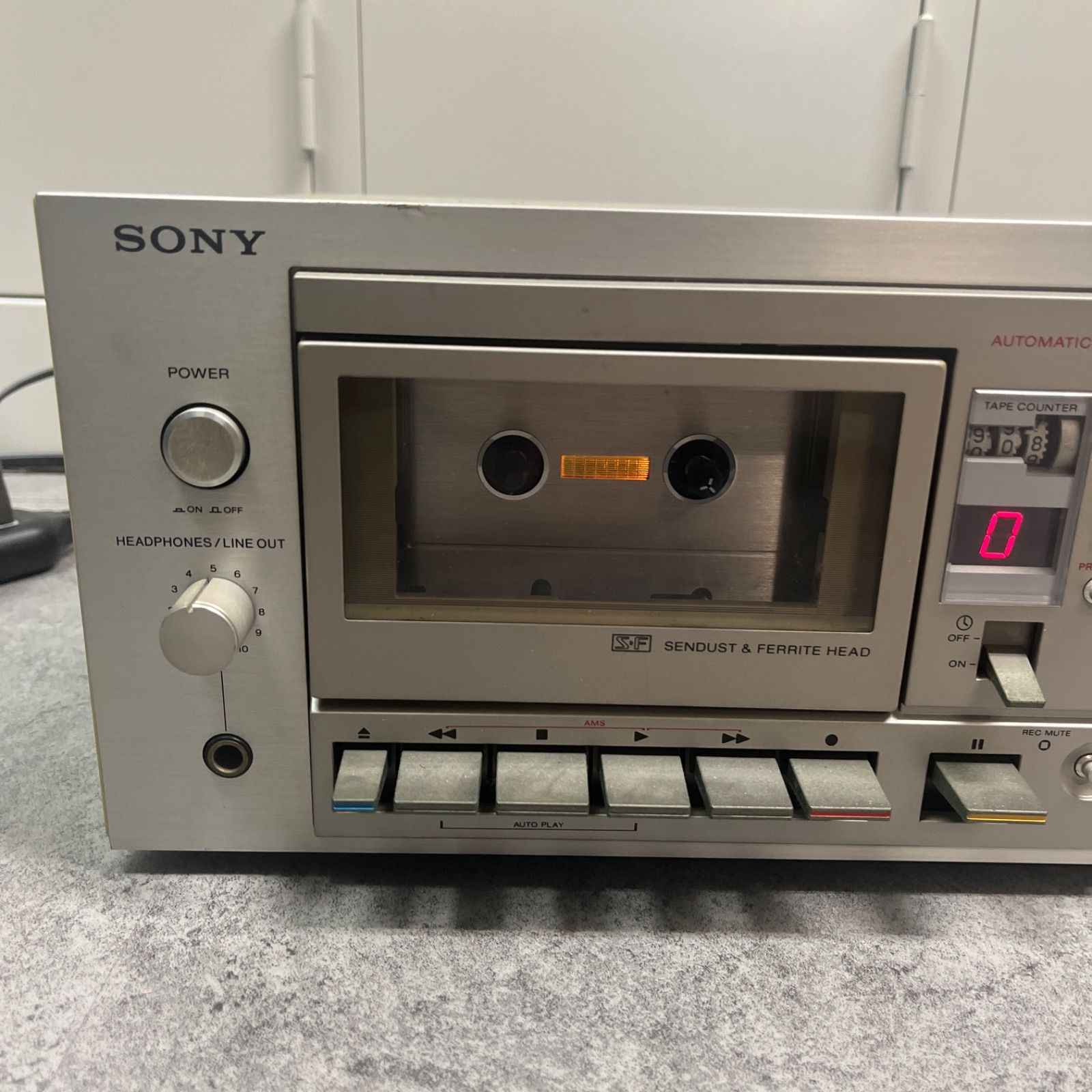 6/28までの限定価格！【通電確認済み】SONY ソニー カセットデッキ TC