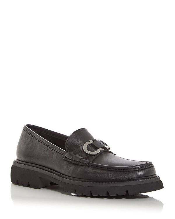 フェラガモ メンズ シューズ スリッポン・ローファー ローファー Ferragamo Mens Gancini Loafers Nero