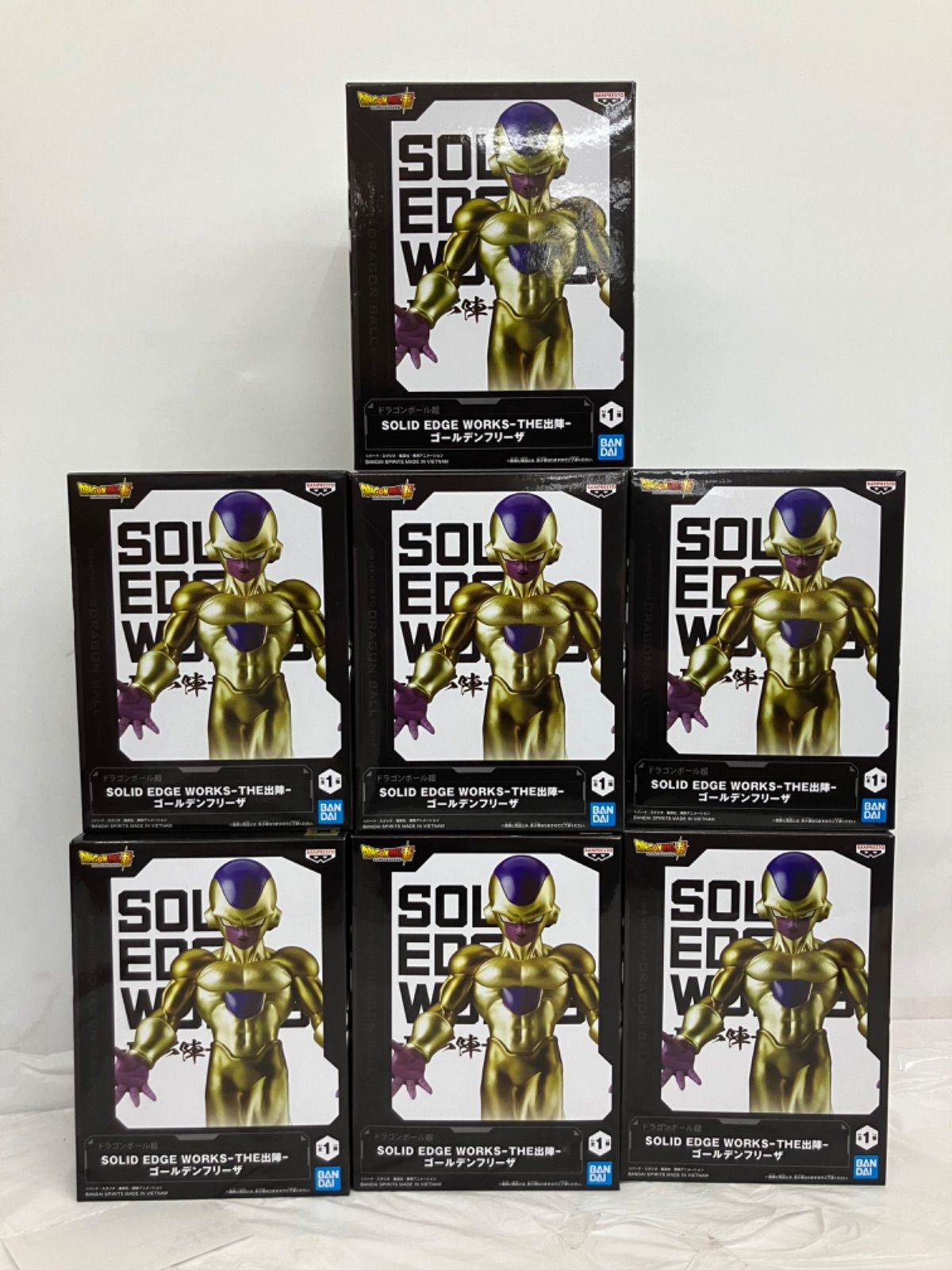 未開封 ドラゴンボール超 solid edge works フィギュア ゴールデン