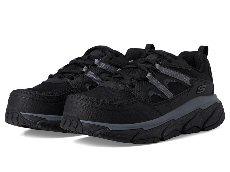 スケッチャーズ メンズ シューズ ブーツ・レインブーツ SKECHERS Work DLux Journey Comp Toe BlackGrey ブラック