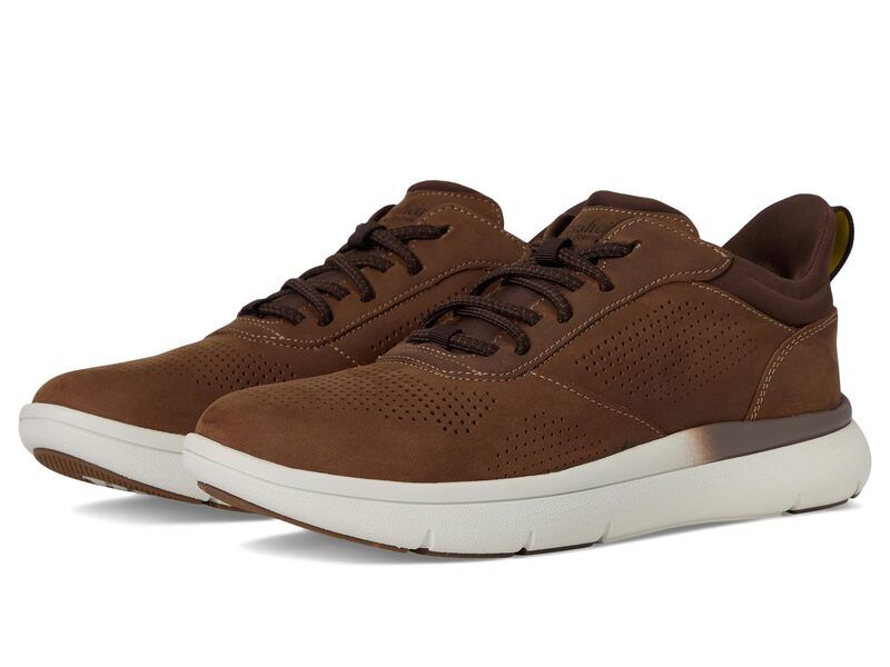 フローシャイム メンズ シューズ スニーカー レース Florsheim Fleet Perf Toelastic Lace Sneakers Brown Crazy Hor ブラウン