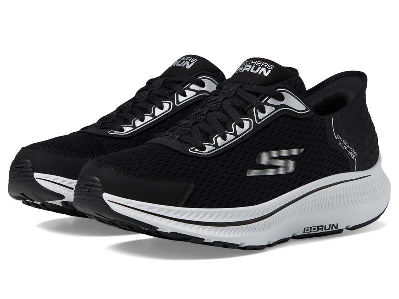 スケッチャーズ メンズ シューズ スニーカー SKECHERS Go Run Consistent 20 Empower Hands Free SlipIns BlackWhite ホワイト 17,626円