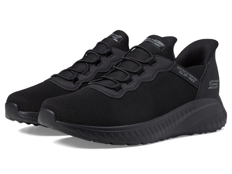 スケッチャーズ メンズ シューズ スニーカー BOBS from SKECHERS Bobsquad Chaos Daily Hype Hands Free SlipIns BlackBlack ブラ