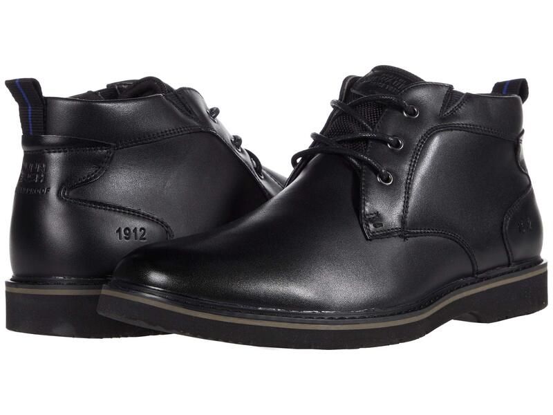ノンブッシュ メンズ シューズ ブーツ・レインブーツ Nunn Bush Denali Plain Toe Chukka Black ブラック