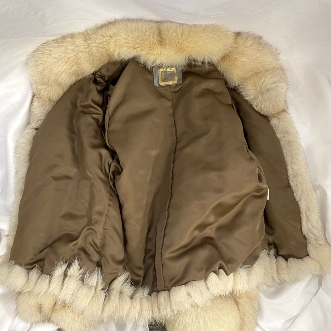 極美品 サガフォックス SAGA FOX ファーコート 毛皮コート フォックス