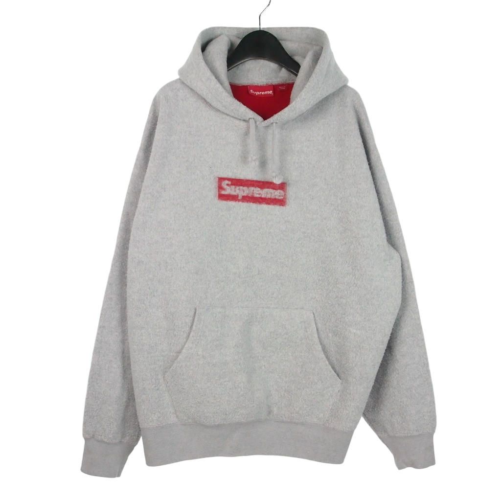 シュプリーム SUPREME 23SS Inside Out Box Logo Hooded Sweatshirt インサイドアウト ボックスロゴ パーカー L グレー