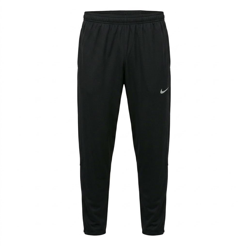 [ナイキ] Dri-FIT チャレンジャー ニット パンツ ジョガーパンツ ロングパンツ HJ3591-010 ブラック 速乾 軽量 通気 吸収速乾 ランニング トレーニング ヨガ ジム 筋トレ スポー [010：ブラック/(リフレクティブシルバー)] [L]