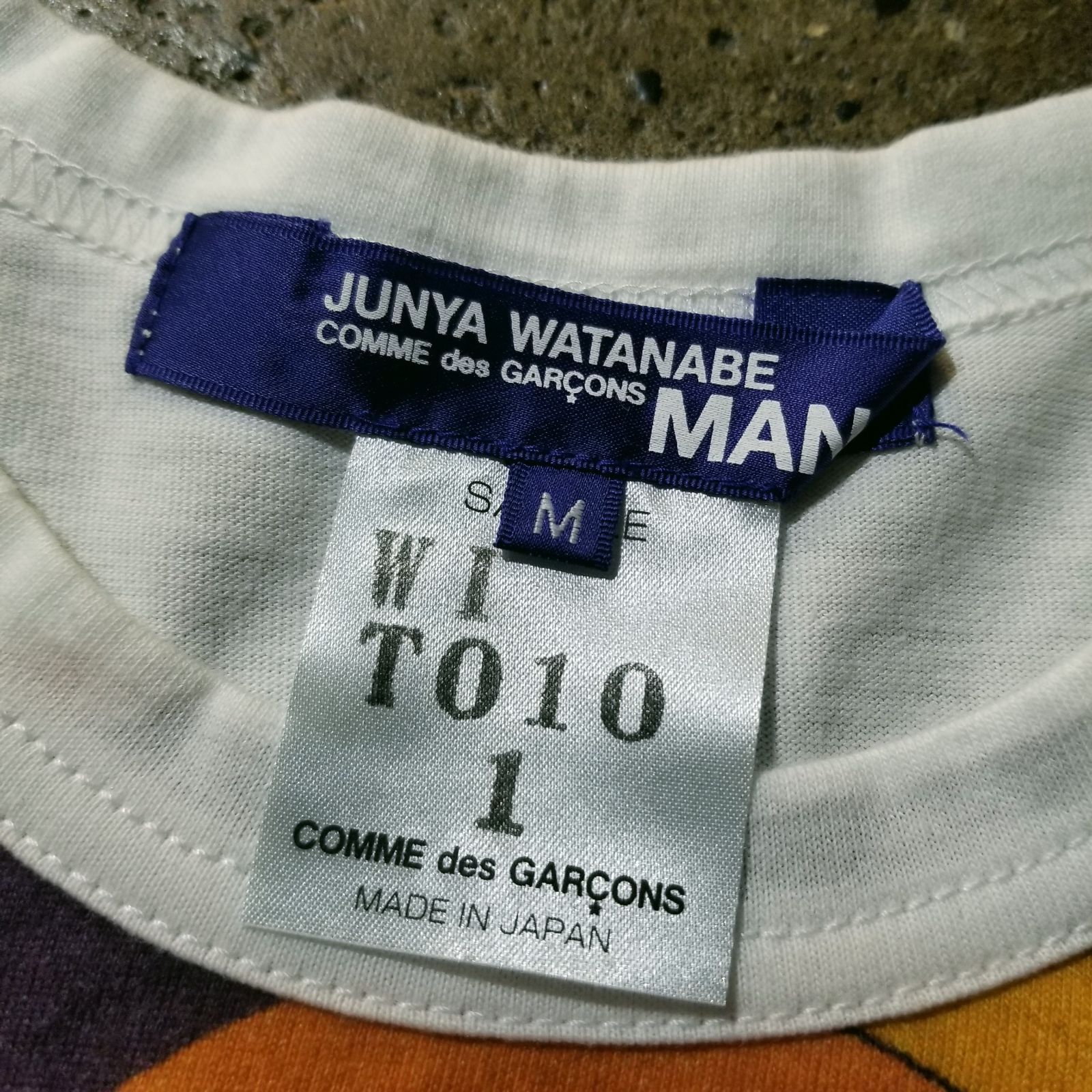 JUNYA WATANABE MAN 22ss × Rlon Wang プリントカットソー M ジュンヤ 