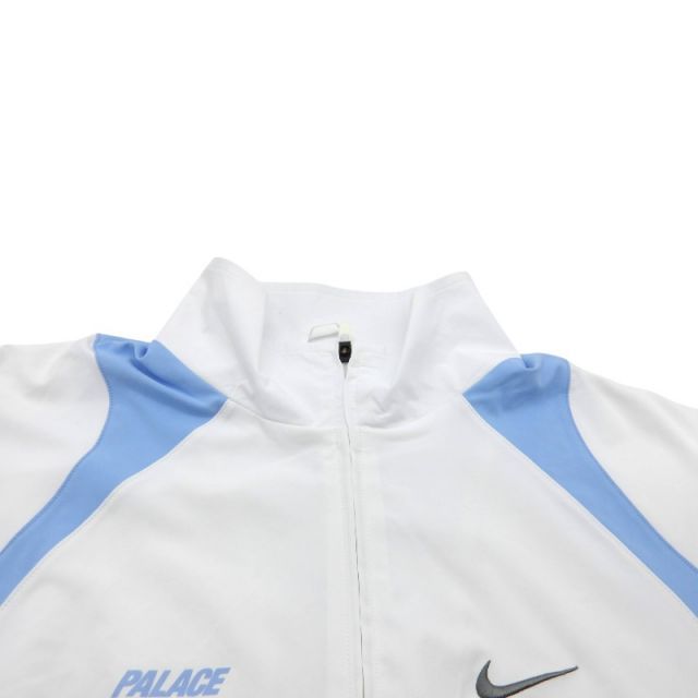 PALACE 26ss NIKE TRACK JACKET WHITE/LIGHT BLUE サイズS パレス