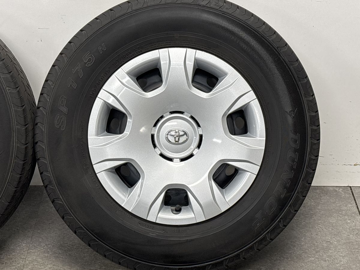 2025年製 美品】トヨタ 200 ハイエース 純正 15in 6J +35 PCD139.7